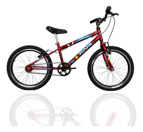 Bike Infantil Aro 20 Kami Heroi Mtb 1v 6 7 8 9 10 Anos 2024