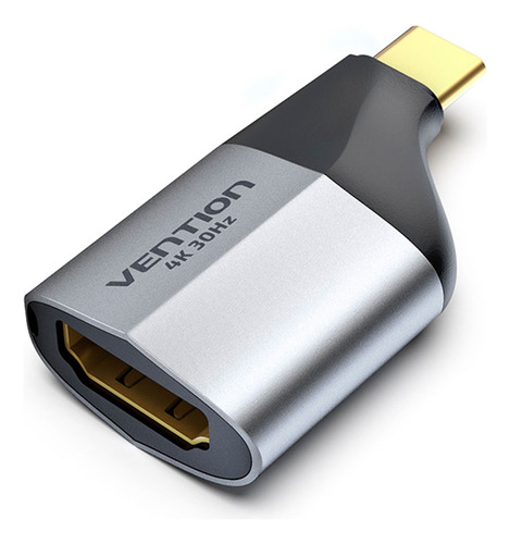 Adaptador Conversor Usb C X Hdmi 4k Notebook Celular Vention