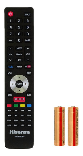 Control Remoto Original Hisense En33926a Para Smart Tv