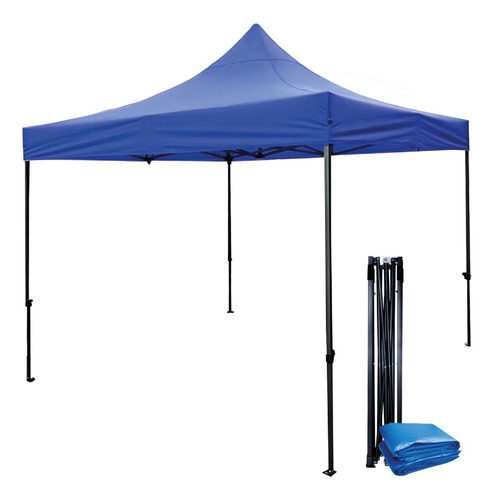 Carpa Toldo Retractil Plegable 3x3 M Reforzado Impermeable 