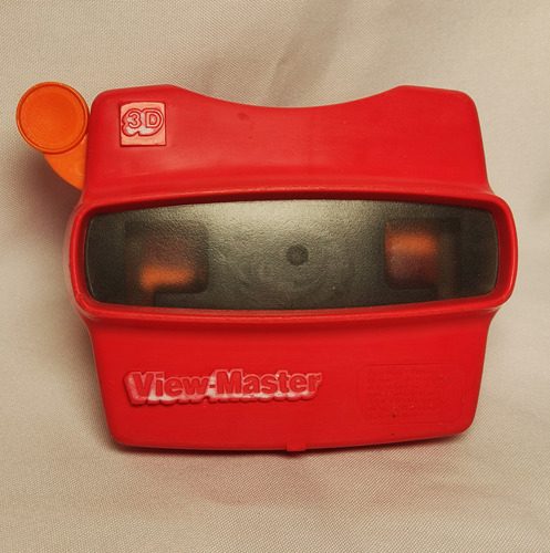 View Master 3d Rojo Vintage 