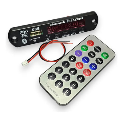 Módulo Radio Fm\u002Fbluetooth\u002Fusb Reproductor Mp3 Para Bocinas | MercadoLibre