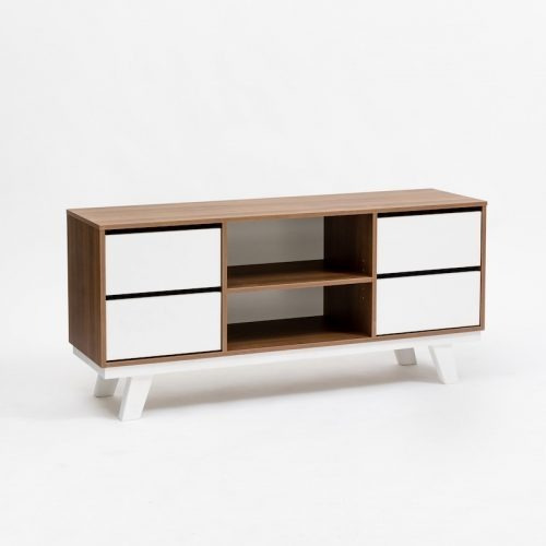 Mueble Rack Tv Zen Silcar 136x63x38 Cm