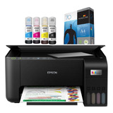 Impresora Multifuncional Epson L3250+tinta+paquete De Hojas 