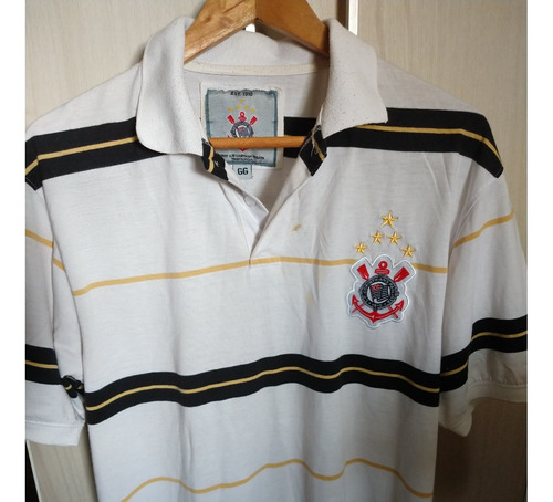 Camisa Polo Corinthians - Usada