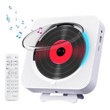 Cd Player Portátil Bluetooth Con Control Remoto Cd-r Cd-rw