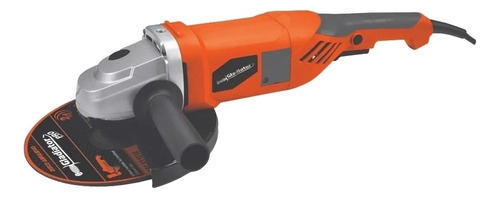 Amoladora Angular Gladiator Aa 523 De 50 hz Color Naranja 2200 w 220 v + Accesorio