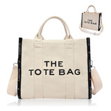 Thetotebag Bolso De Mano De Lona Para Compras De Cercanías