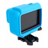 Capa De Silicone Para Gopro Hero 5/6/7 Use Com Acessórios