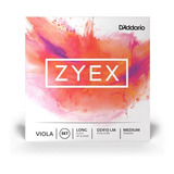Encordado Daddario Para Viola Zyex Dz410lm Long T: Medium