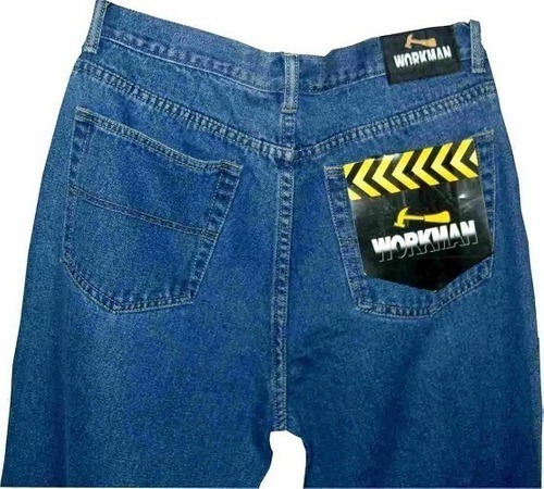 Pantalón Jeans De Trabajo Prelavados