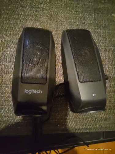 Logitech S 120 Bocinas Para Pc Laptop Tv O Celular 3.5 Mm