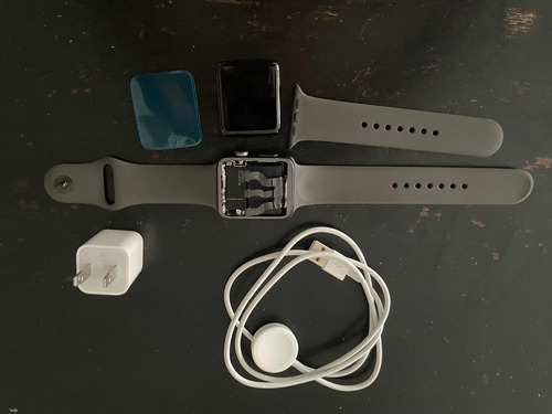 Apple Watch 3 42 Mm Gps Aluminum Con Accesorios Para Reparar