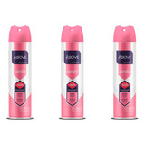 Desodorante Aerossol Above 150 Ml Feminino Candy-kit C/3un