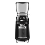 Molinillo De Café Eléctrico Smeg Retro En Negro