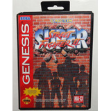 Super Street Fighter 2 Sega Genesis Original Americano -mg