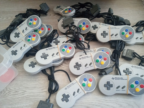 Lote Com 3 Controles De Super Famicom Originais