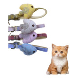 Paquete Collar Gato Perro Mascota Raza Pequeña Diseño Cute Color Surtido Pescadito