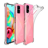 Funda Estuche Forro Transparente Reforzado Para Galaxy A71