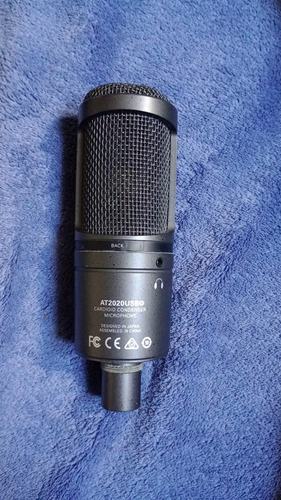 Micrófono Audio-technica At2020usb+ Condensador Cardioide 