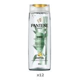 Pack De 6 Shampoo Pantene Pro-v Bambu 400 Ml