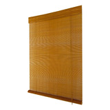 Persiana Horizontal Em Bambu Natural Para Sala Casa 160x160