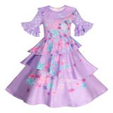 Vestido De Fiesta De Princesa Para Niñas Hoween Frozen Elsa