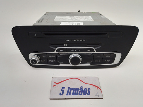 Rádio Cd Player Audi Q3 Tfsi 2.0 Turbo 2015 N°8u0035183c