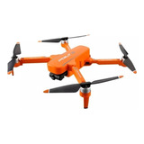Drone Jjrc X17 Con Dual Cámara 6k Orange 5ghz 1 Batería