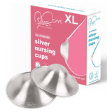 The Original Silver Nursing Cups - Protectores De Pezones Pa
