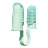 Cepillo Dental Dedal Doble Mascotas Silicona Flexible -caba-