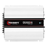 Modulo Taramps Ds800x4 Amplificador 800w 2 Ohms Ds 800x4 Potencia 800 4 Canais Som Automotivo