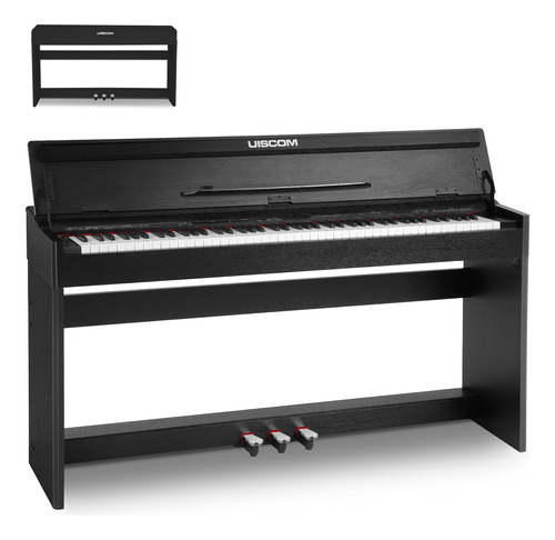 Uiscom Ump-90 - Piano Electrico De 88 Teclas De Tamano Compl