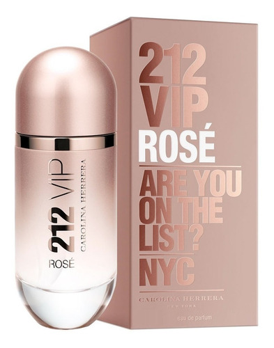 Perfume 212 Vip Rosé Carolina Herrera Mujer 80 Ml-cuota