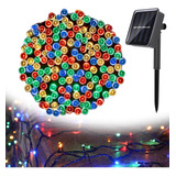 Sukesou Solar Outdoor String Lights 200led 72ft Solar String