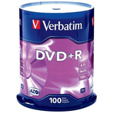 Cds Grabables Verbatim Dvd + R 4.7gb 16x Azo Disco De Medios