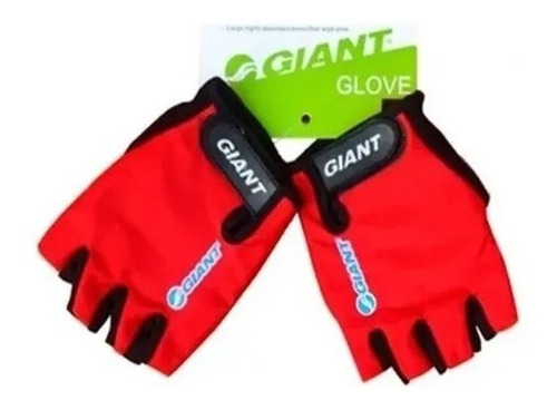 Guantes Medio Dedo Cortos Bici Moto Gel Protec Giant Wagner