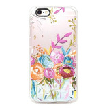 Funda Para iPhone Flores Mujer Antigolpes 6 7 8 X Xr 11 12