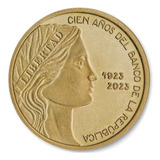 Moneda 20000 Conmemorativa 100 Años Banco República 1923