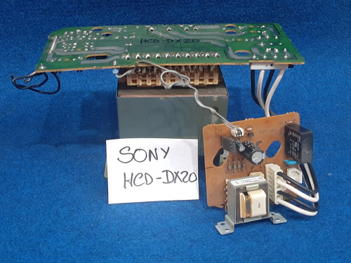 Transformador Audio Sony Hcd-dx20 Con Placa Stand By