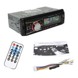 Radio De Auto 1 Din Bluetooth Usb Mp3 Microsd Aux Fm  213037