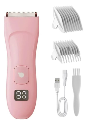 Recortadora Eléctrica De Vello Corporal Para Hombre/mujer Color Rosa