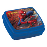 Recipiente Para Lunch Sandwichera Spiderman Tupperware