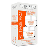 Set De Cremas Antirrugas Antiage Pro Jalea Real Peptidos | Petrizzio