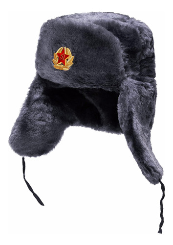 Beleon Ushanka Sombrero De Piel Ruso - Sombrero Del Ejército