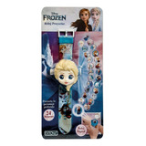 Frozen Reloj Proyector Digital Elsa Disney Ditoys 2538 Edu