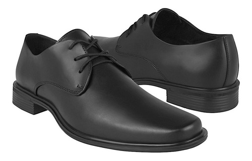 Zapatos Caballero Stylo 8019 Simipiel Negro