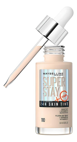 Superstay | Base De Maquillaje + Vitamina C | 24h Skin Tint Tono 110 Very Light