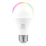 Mirati Mfc2 Foco Inteligente Luz Rgb 9w Wifi Compatible Con Alexa Luz Calida Y Fria Fácil Instalación Manejo Por App Multicolor