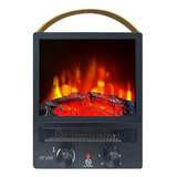 Calefactor Portátil Eléctrico Mini Chimenea Efecto Fuego Atv